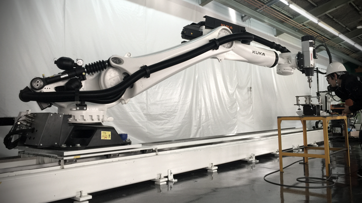 　アンズスタジオが開発中の産業用ロボット