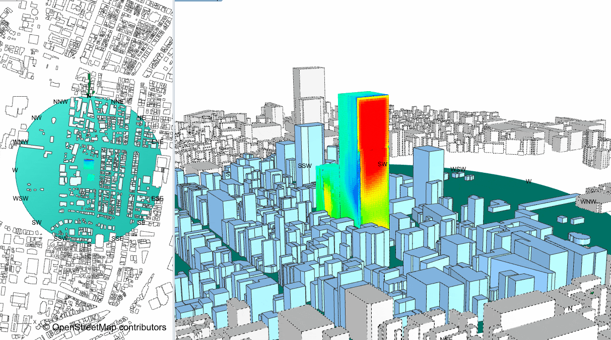 　都市モデル解析結果
