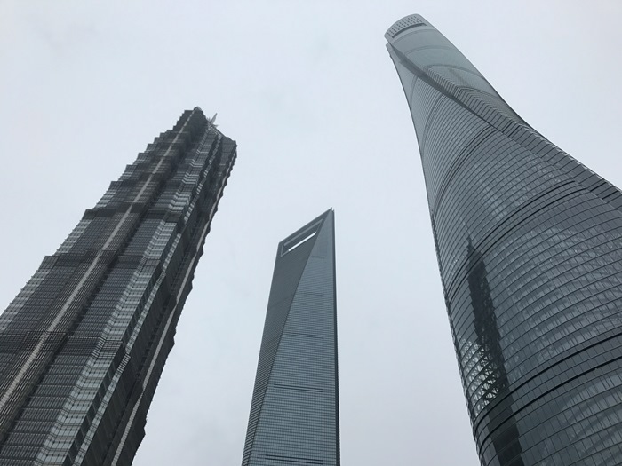 　上海浦東の超高層（撮影：筆者）