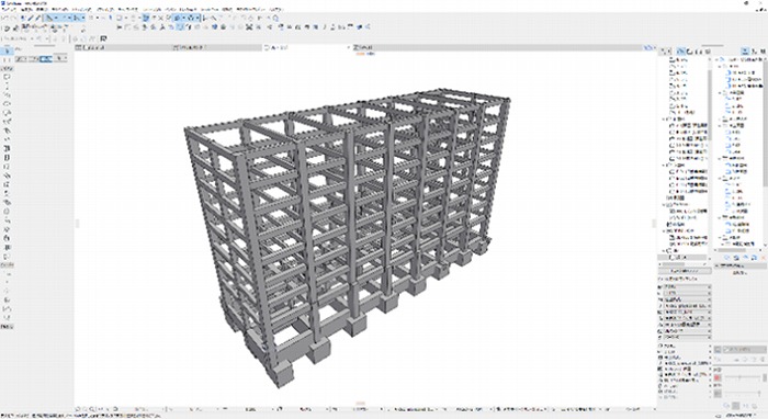 　生成されたBIMモデル　Ⓒ熊谷組