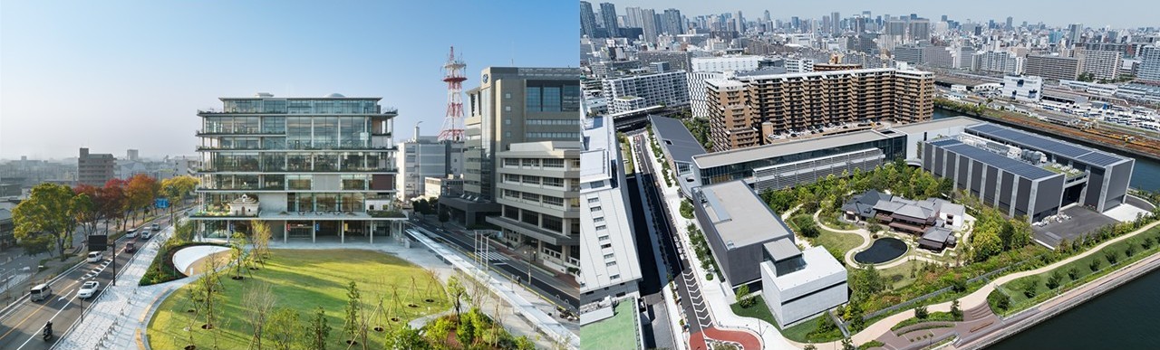 　茨木市文化・子育て複合施設 おにクル　　　　 温故創新の森 NOVARE
