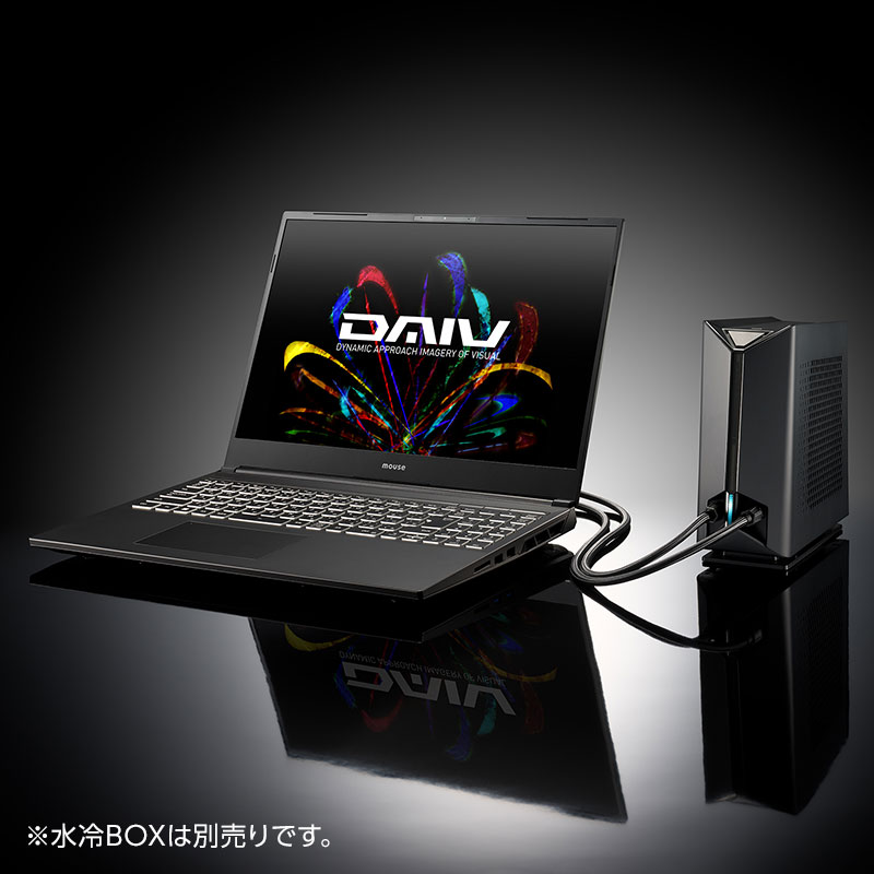 　DAIV N6-I9G90BK-A　Ⓒマウスコンピューター
　※上記の画像、キャプションをクリックするとマウスコンピューターのWebサイトへ
　　リンクします。