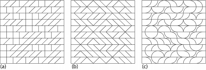 　図５．正方形のランダムな分割その４