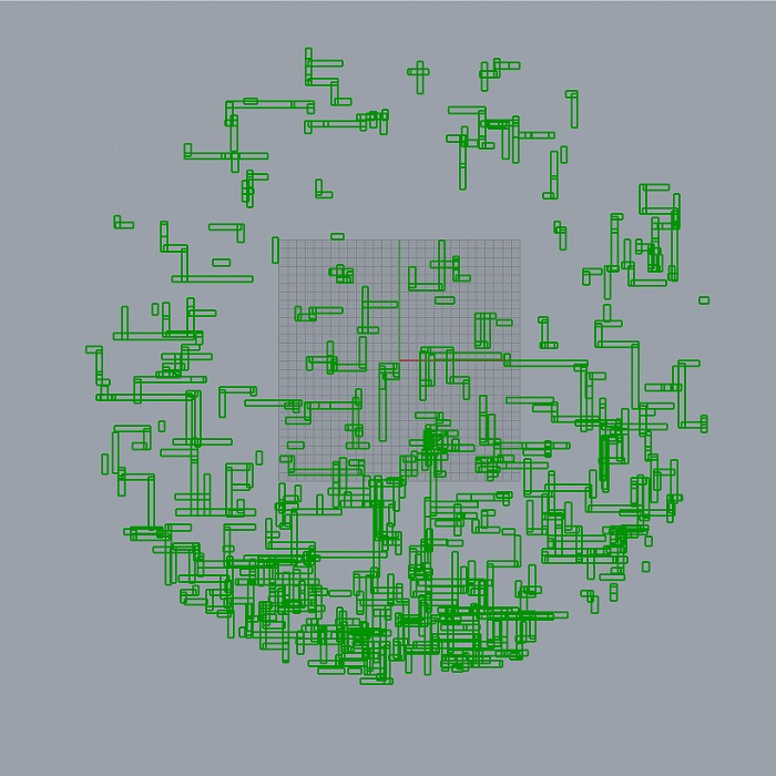 図8 図7のコードの変数を変化させたもの