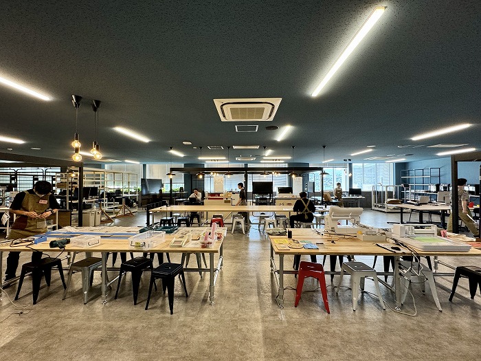 　M-Hubの中心的なラボとしてオープンしたFab Lab