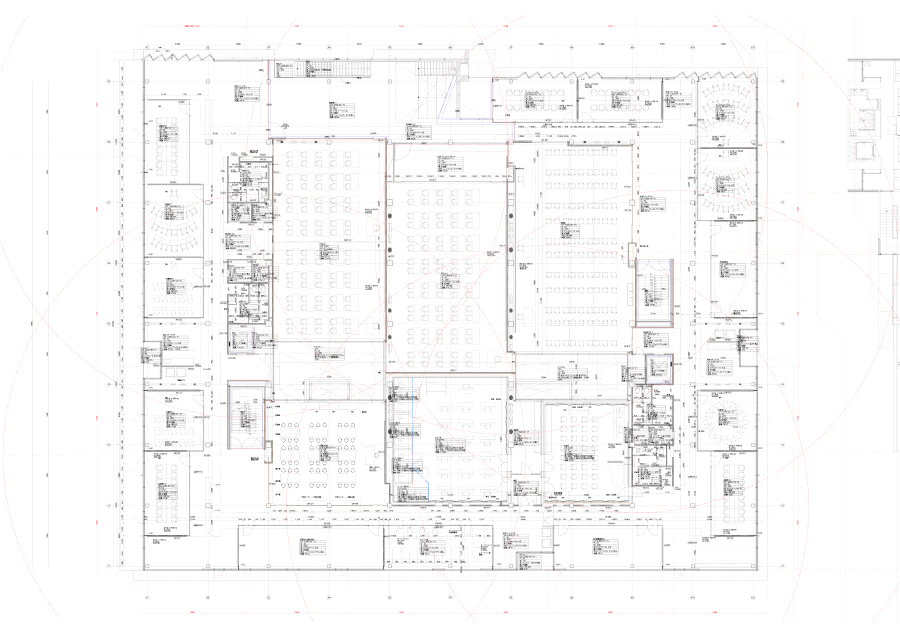 　Archicadで作成した平面詳細図