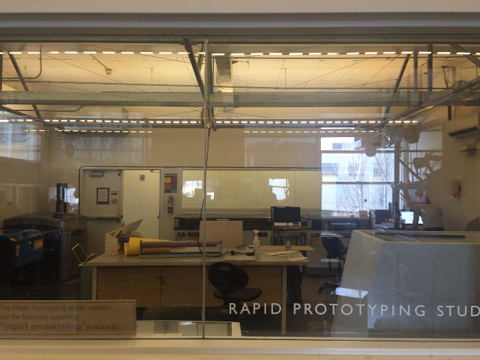 　CCAのRapid Prototyping Lab