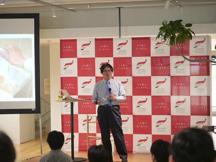 　オープニングイベントで基調講演頂いた慶應義塾大学の田中浩也先生