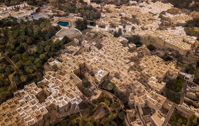 　図１０．リビア・ガダミス旧市街 (撮影：Mohamed Alazrak／Wikimedia Commonsより引用)
　※上記の画像、キャプションをクリックすると画像の出典元のWikimedia Commonsへリンク
　　します。