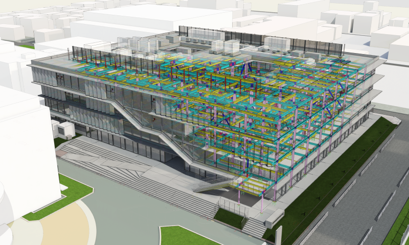 　東京都市大学の施設BIMモデル