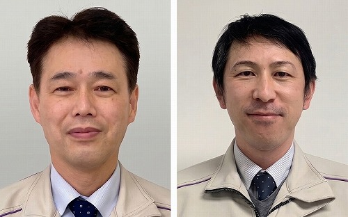 佐藤工業株式会社 佐藤工業株式会社
北陸支店 建築事業部 建築部 工事部長 オーバード・ホール作業所 所長
西尾 康弘 氏 安田 健史 氏