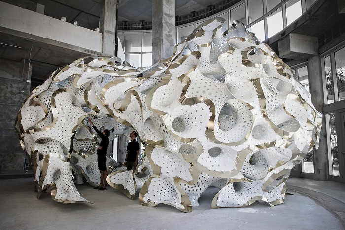 　図7. THE VERY MANY《Labrys Frisae Pavilion》2011年
　※上記の画像、キャプションをクリックすると画像の出典元のArchDailyへリンクします。