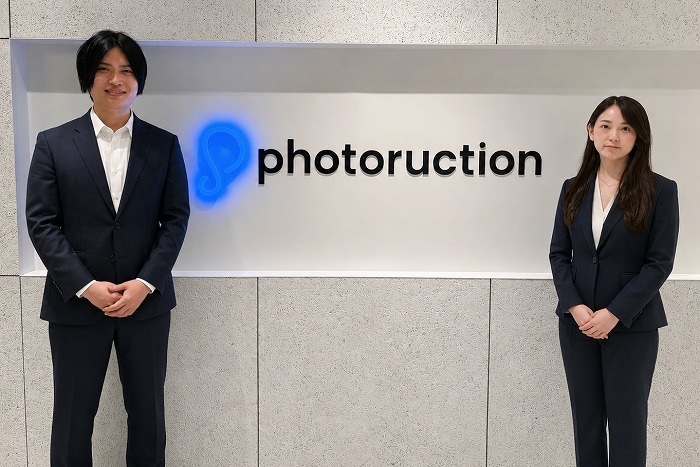 　株式会社フォトラクション
　代表取締役CEO 中島貴春氏、執行役員 社長室 室長 野﨑華弥氏
